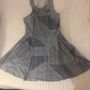 Nike Blue Patterned tennis Dress